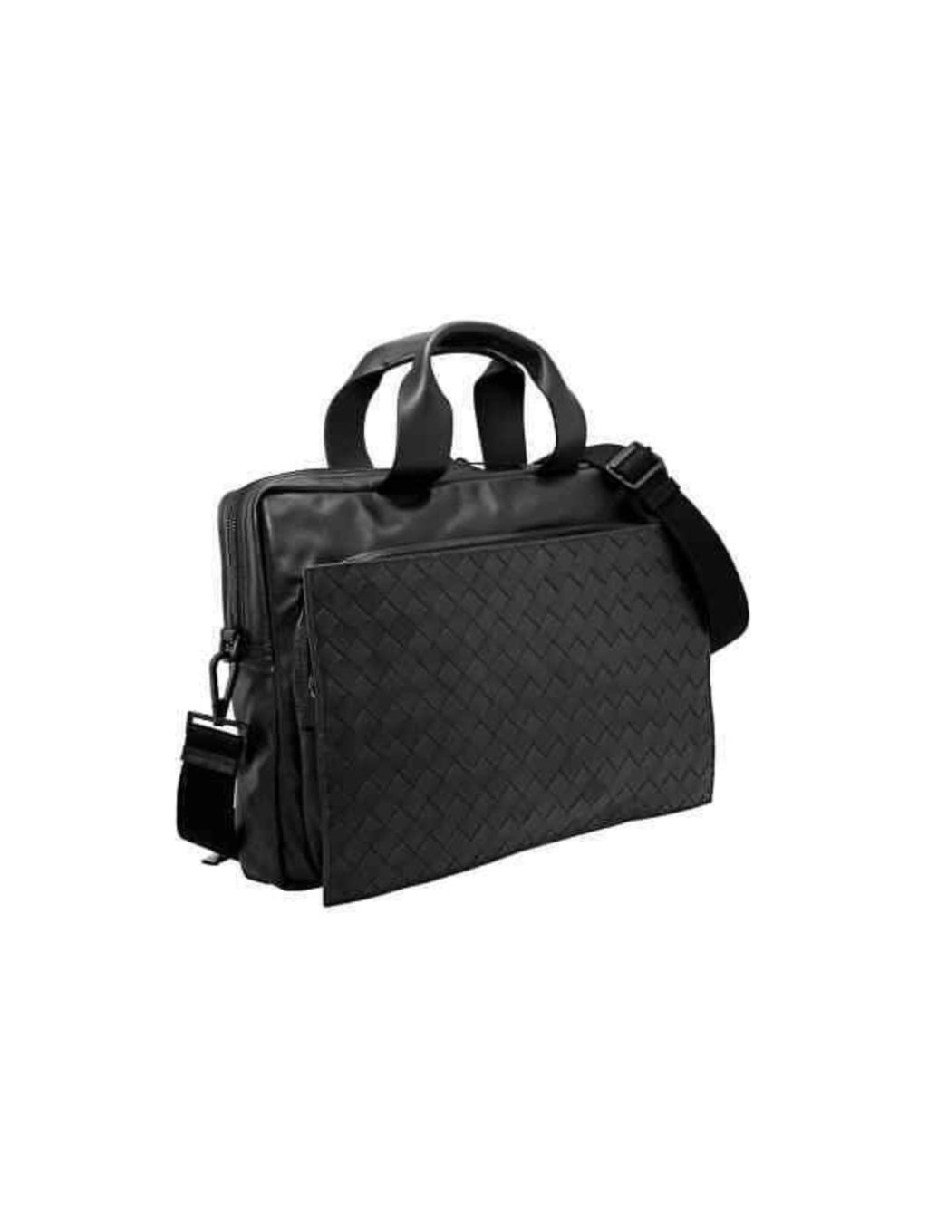 B V  - Intrecciato Ultra-light Leather Briefcase
