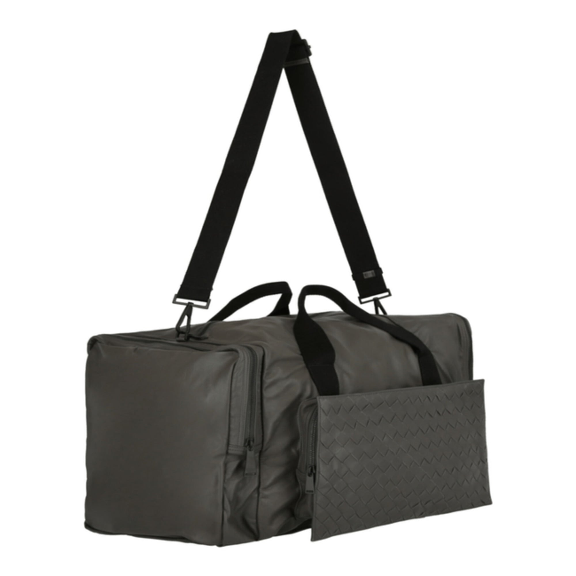 B V  - Men's Leather Duffle Bag