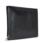 B V  - Leather Document Case Wristlet