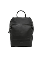 B V  - Leather Black Backpack