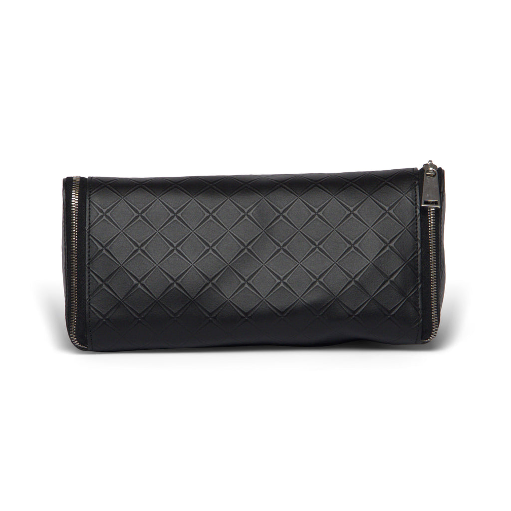 B V  - Leather Black Clutch