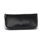 B V  - Leather Black Clutch