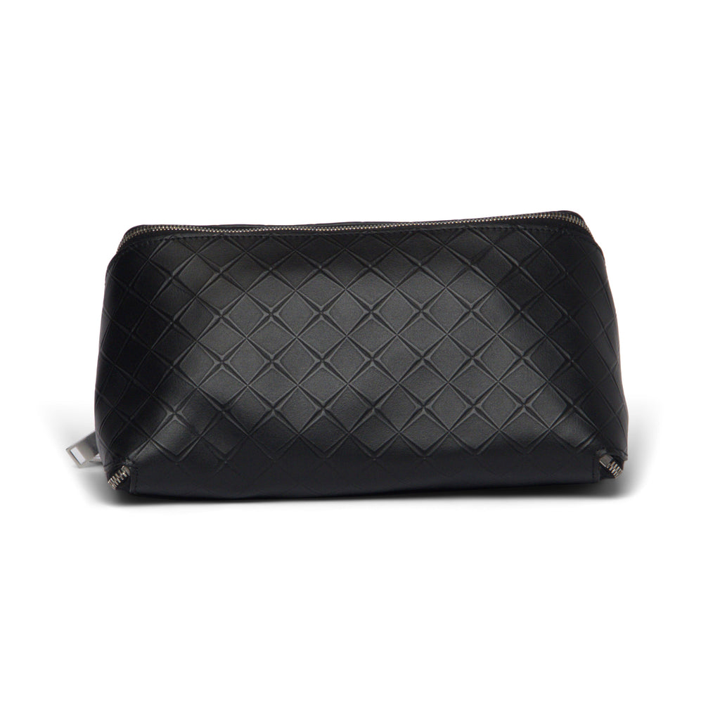 B V  - Leather Black Clutch