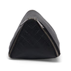 B V  - Leather Black Clutch