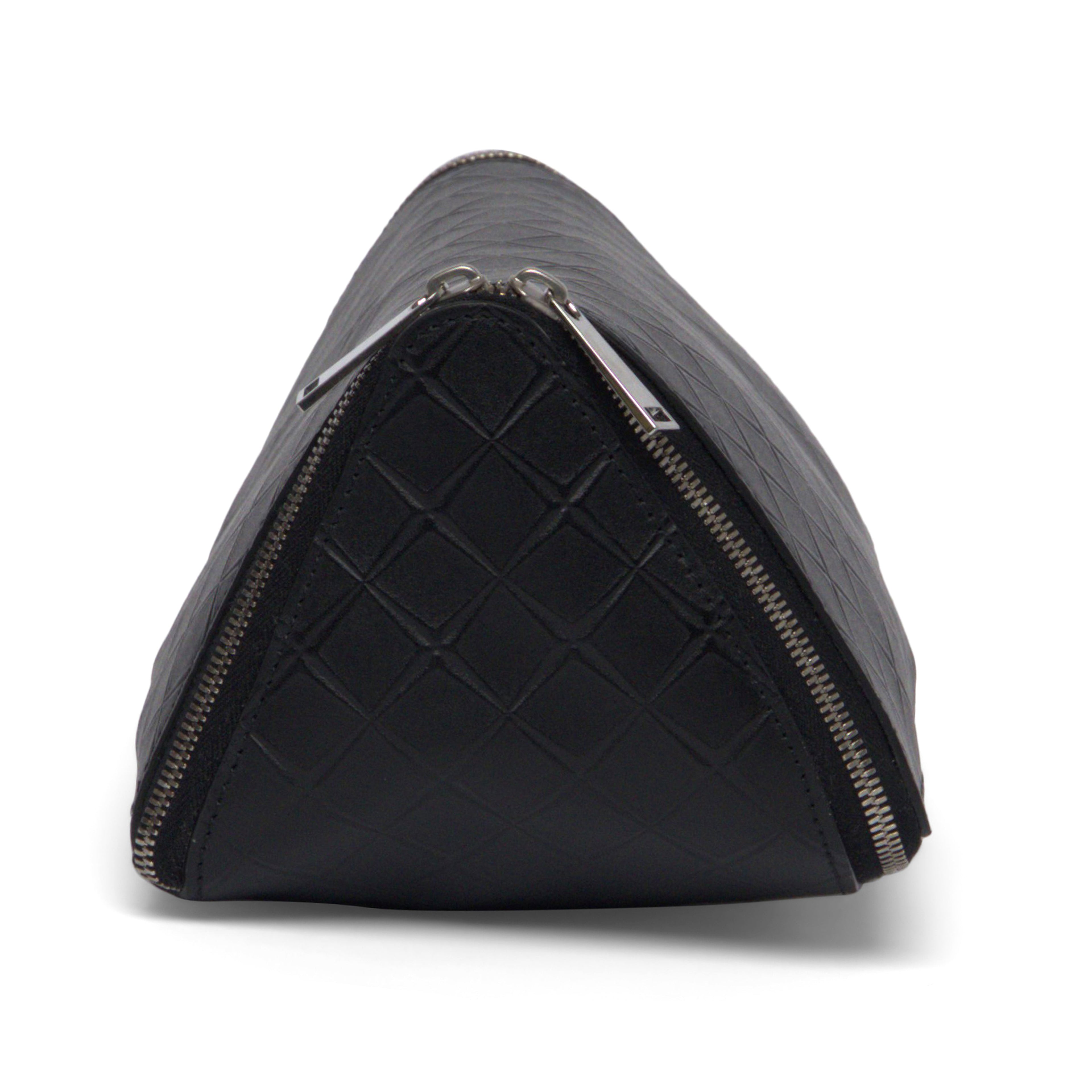 B V  - Leather Black Clutch