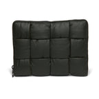 B V  - Men's Leather Padded Maxi Intrecciato Laptop Case