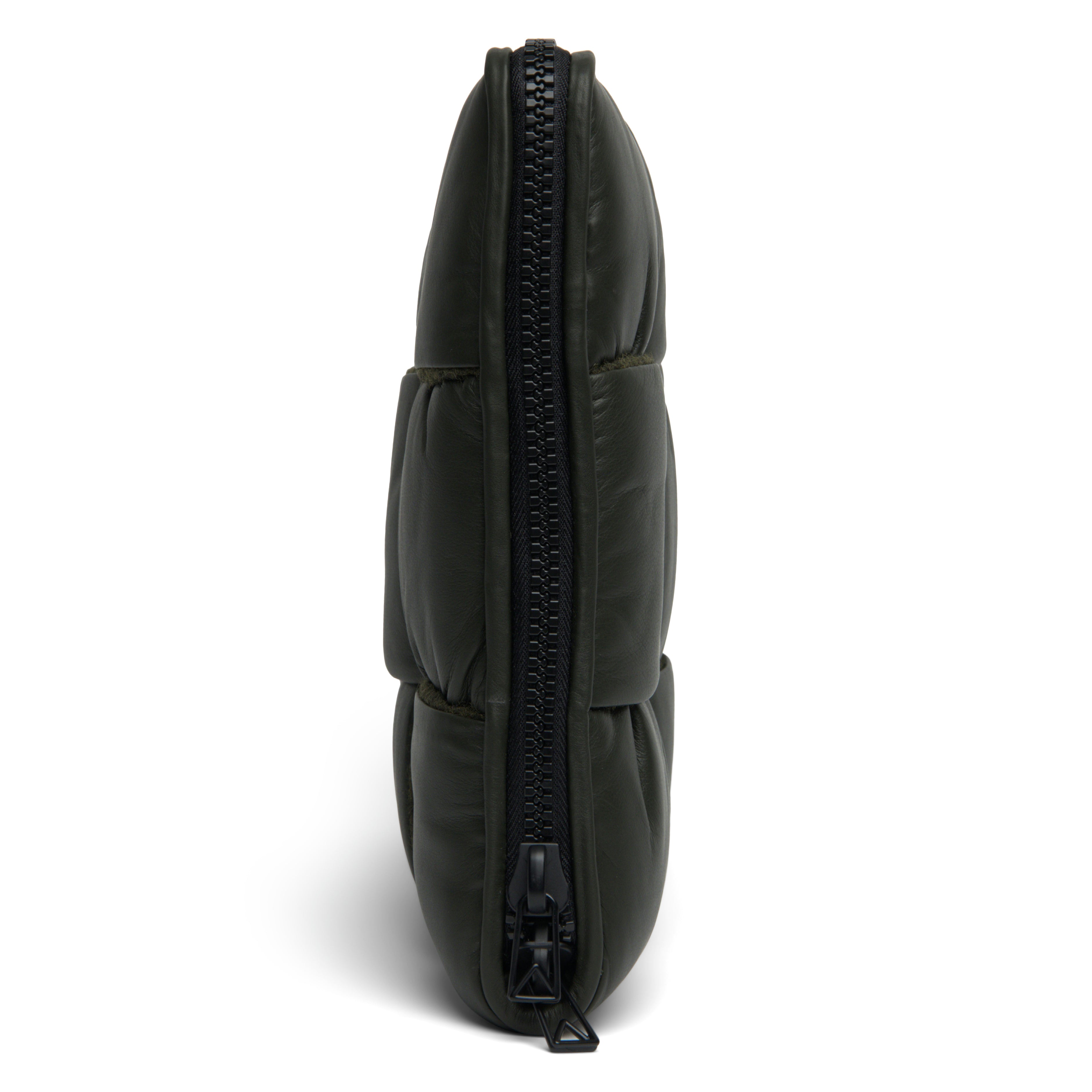 B V  - Men's Leather Padded Maxi Intrecciato Laptop Case
