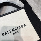 BLN-Ciaga Navy XS Tote Bag In Black, For Women,  Bags 12.6in/32LO 3903462HH3N9260