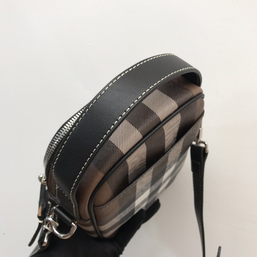 B-Berry - BB  Check And Crossbody Bag For Men, Bags 7.7in/19.5LO 80491181
