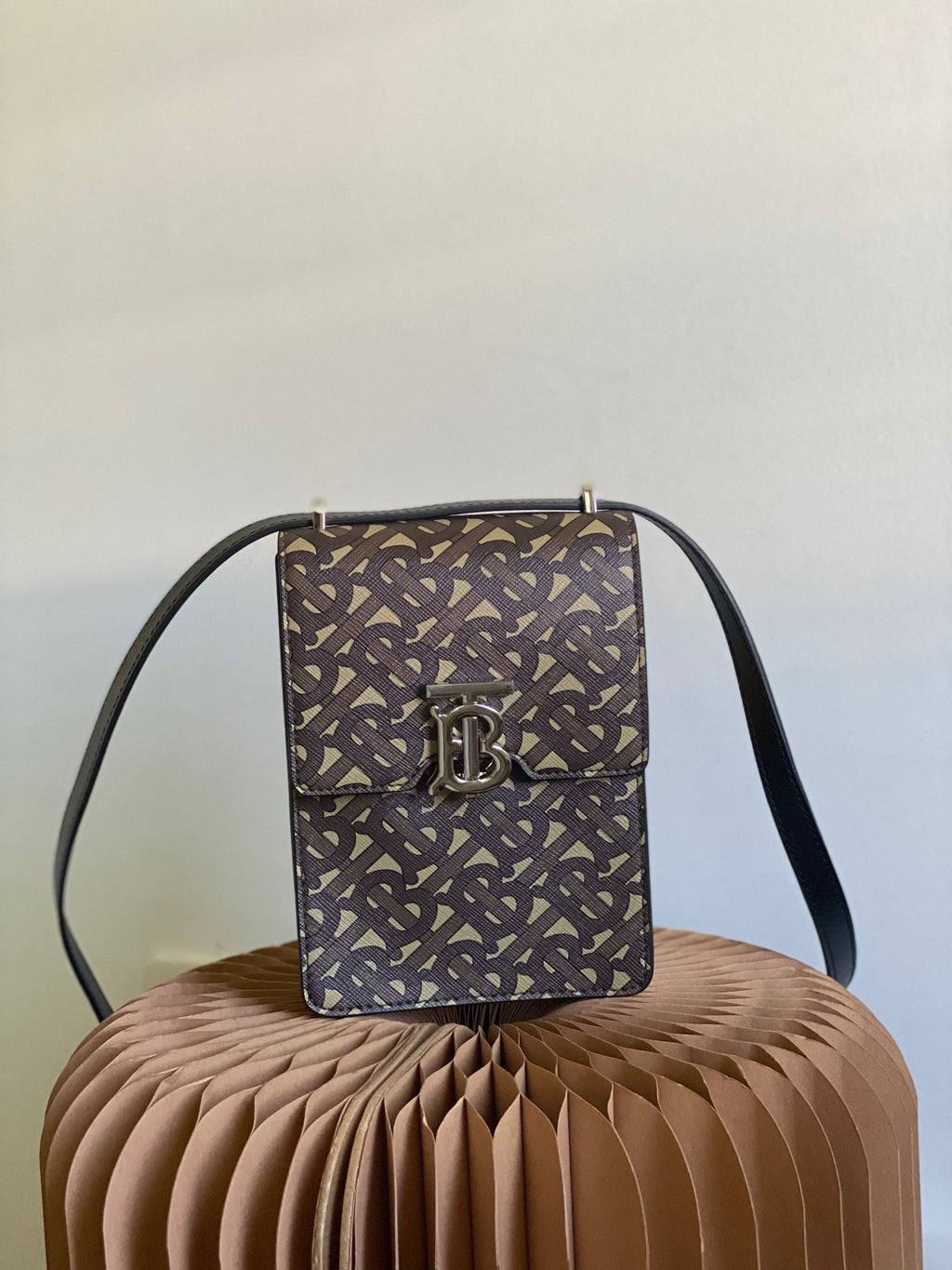 B-Berry - BB  Monogram Print Robin Bag For Women, Women’s Bags 7.5in/19LO