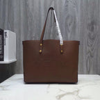 B-Berry - BB  Small Embossed Crest Tote Brown For Women, Bags 13.8in/35LO