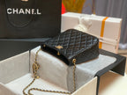 CHL - Hobo Handbag Black Bag For Women 16LO/6in