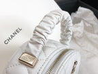 CHL - Vanity Case Shiny Gold White Bag For Women 9.5LO/3.7in