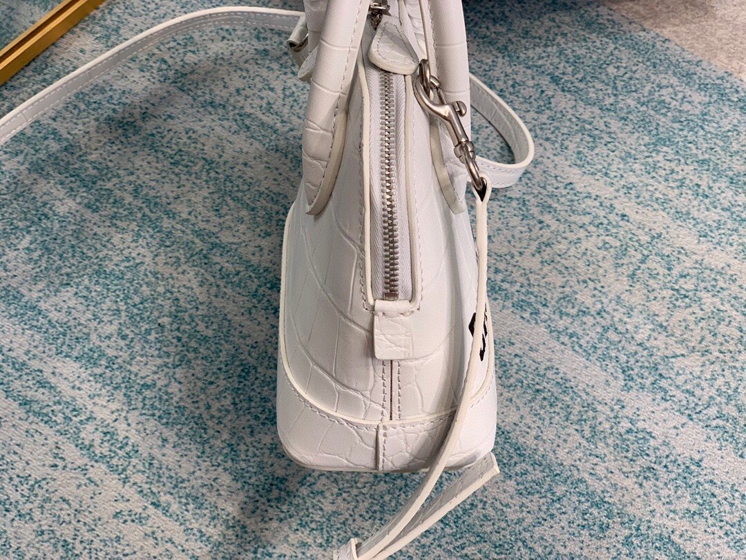 BLN-Ciaga Ville Mini Handbag In White, For Women,  Bags 4.7in/12LO