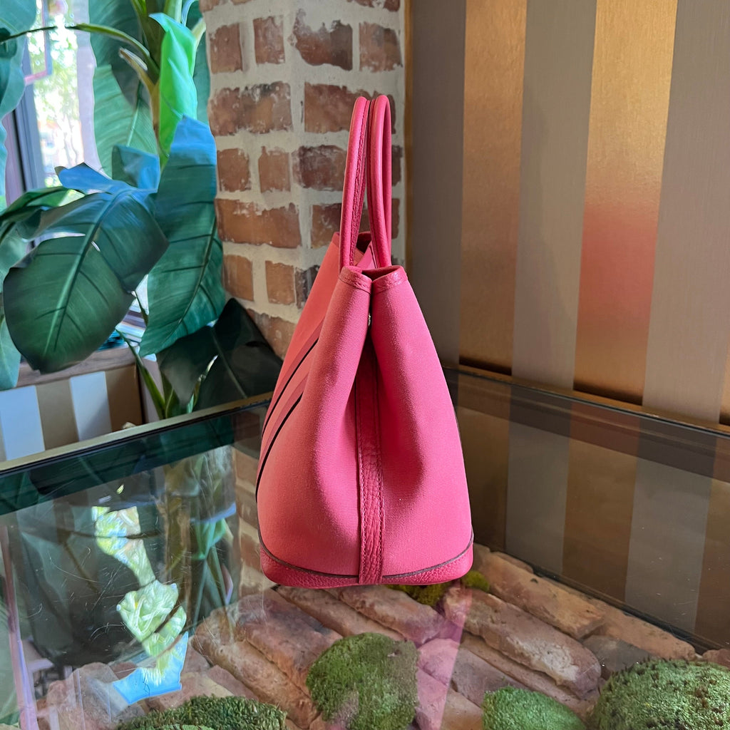 HRMS Garden Party 30 Pink Cl?mence Toile Tote