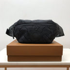 B-Berry - BB  Monogram Recycled Polyester Sonny Bum Bag Black For Men, Bags 12.2in/31LO