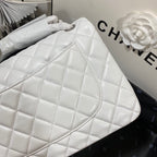 CHL - Large Classic Handbag SilLusso Official - Hardware White For Women Handbags, Shoulder Bags 11.8in/30LO