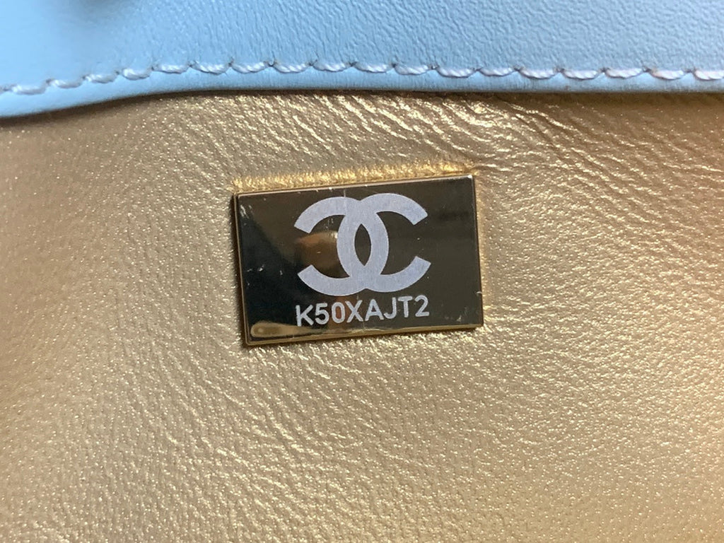 CHL - Hobo Handbag Light Blue Bag For Women 16LO/6in