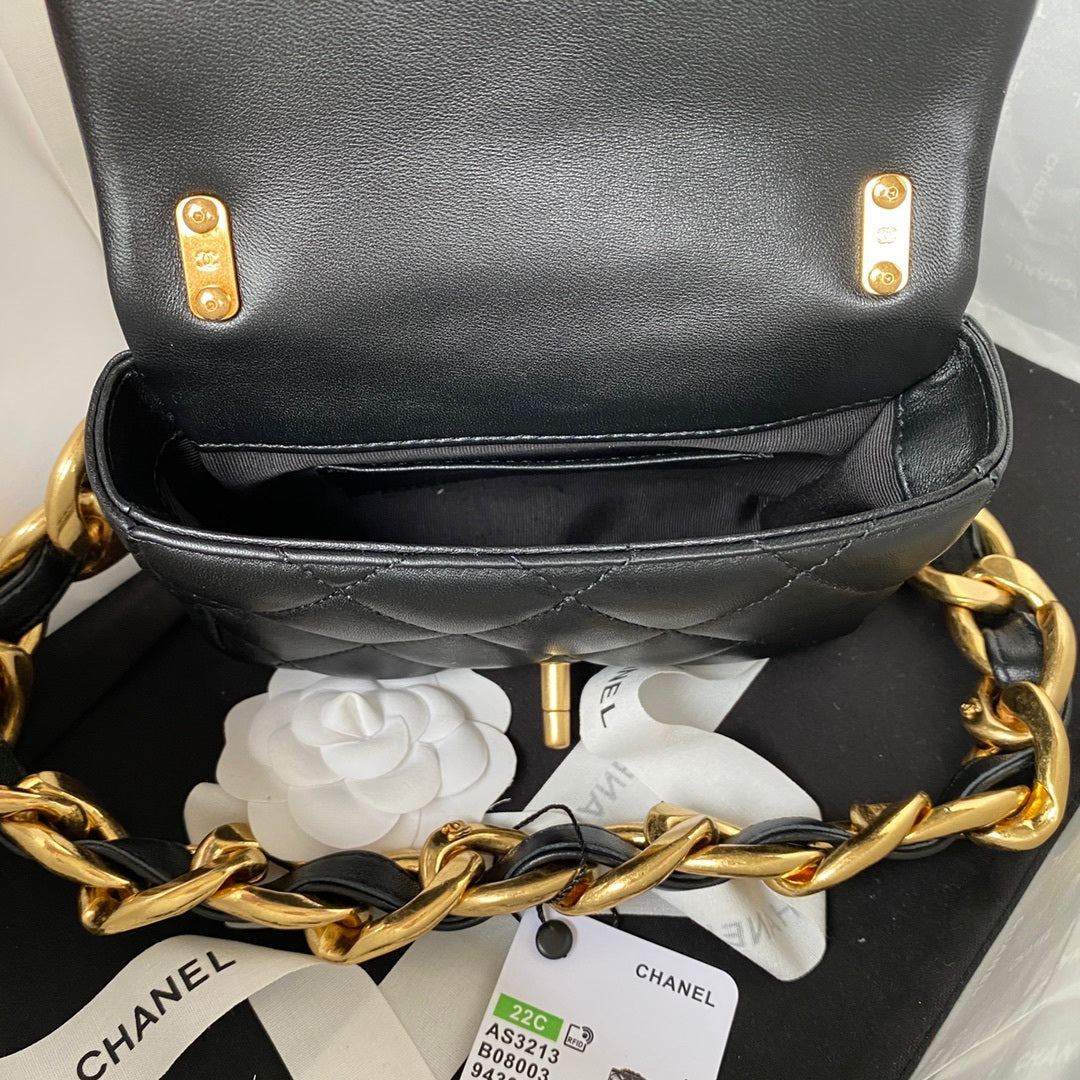 CHL - Mini Flap Bag Black For Women Bags Shoulder And Crossbody Bags 6.6in/17LO AS3213