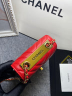 CHL -  Chevron Trendy CHL -  Phone Red Bag For Women 18LO/7in