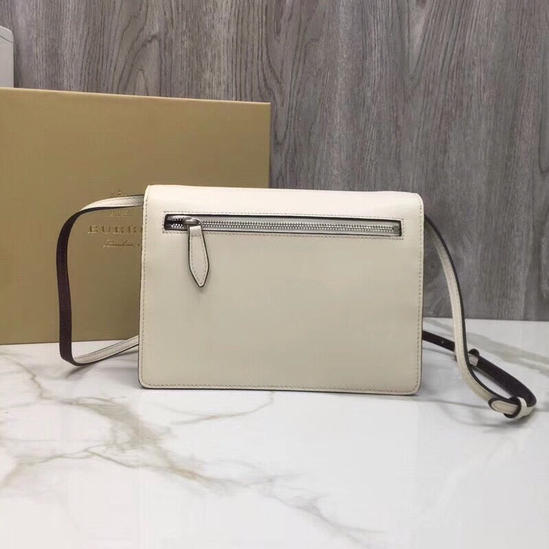 B-Berry - BB  Small Macken Colorblock Crossbody Brown/White Bag For Women, Bags 9.5in/24LO