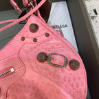 BLN-Ciaga Le Cagole XS Shoulder Bag In Pink, For Women,  Bags 13in/33LO 67130723EBY5812