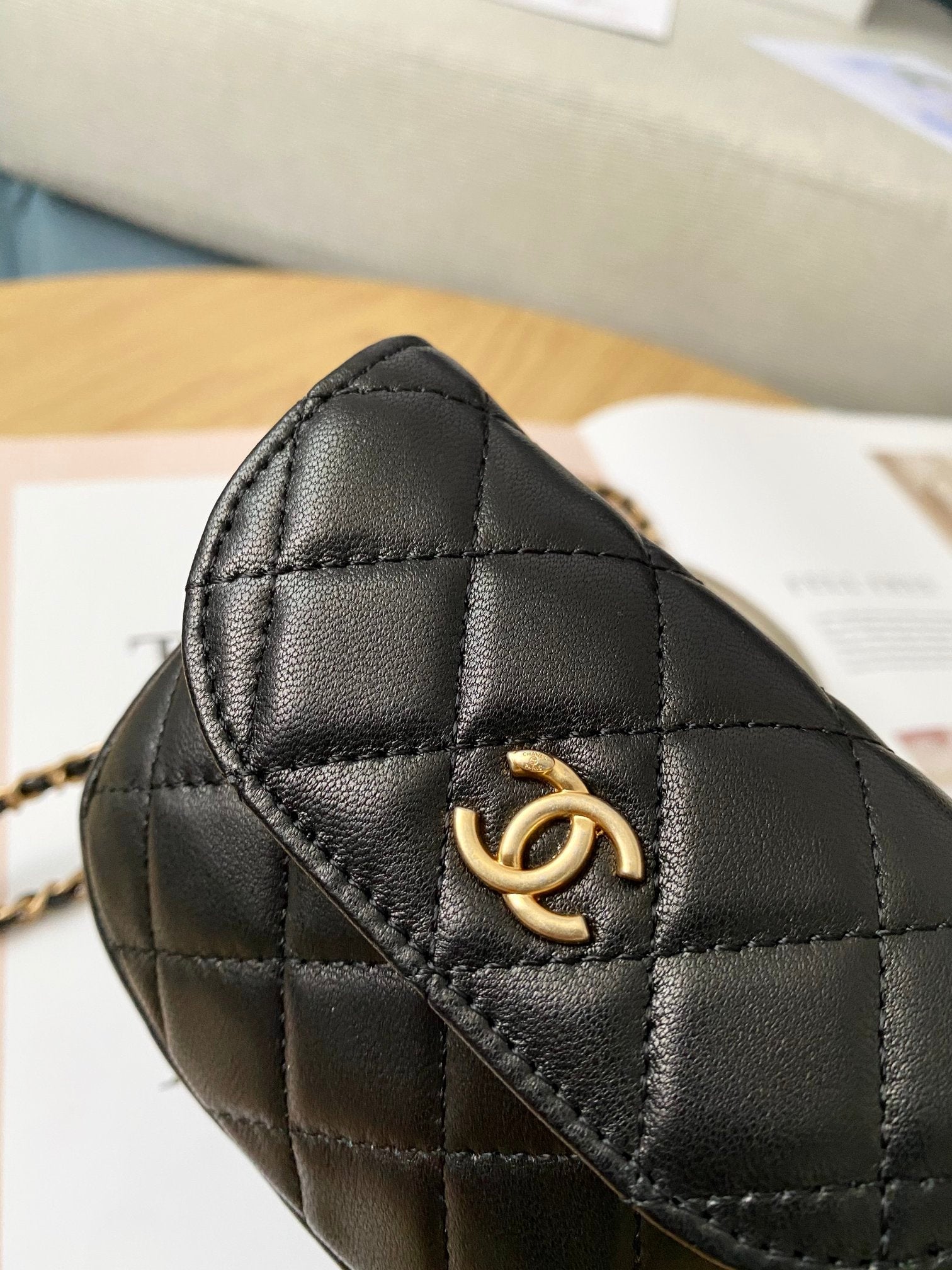 CHL - Mini 1889 Unblocked Metal Ball Black Bag For Women 9LO/3.5in