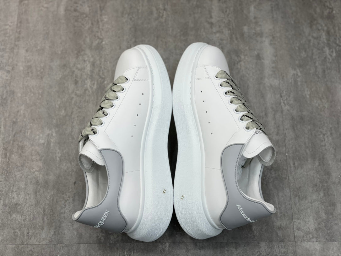Alex - McQueen OTLM -sized Sneaker White/Grey For Men
