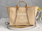 CHL - Small Shopping Bag SilLusso Official - Hardware Raffia For Women Handbags, Shoulder Bags 15.2in/39LO AS3257