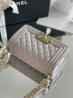 CHL - Mini Classic Flapbag White For Women 15LO/5.9 in