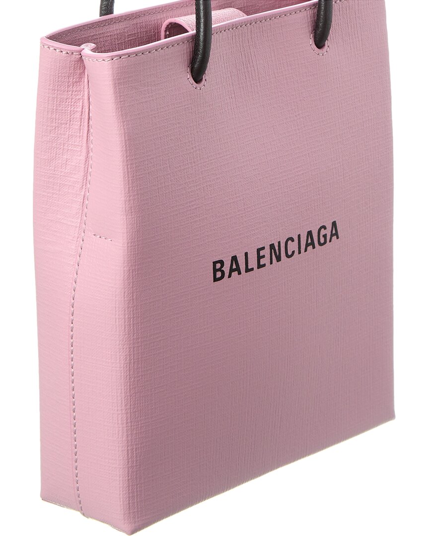 Blnciaga Shopping Phone Holder Tote