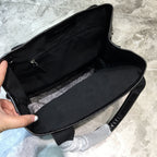BLN-Ciaga Navy Small Cabas Tote Bag In Black, For Women,  Bags 18.5in/47LO