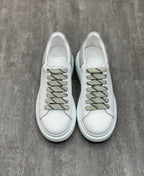 Alex - McQueen OTLM -sized Sneaker White/Grey For Men