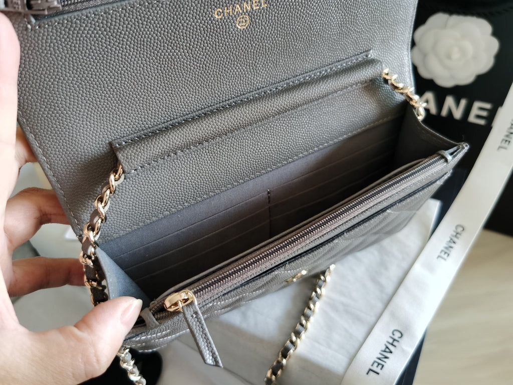 CHL - Mini Flap Bag Grey For Women 7.2in/18.5LO