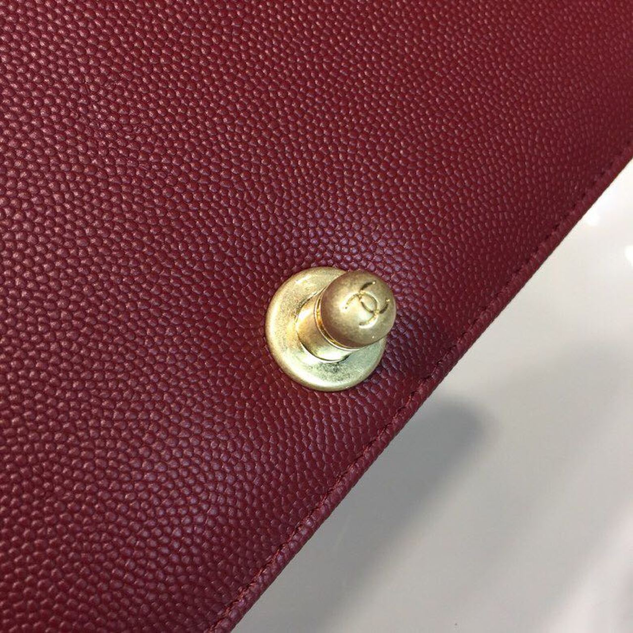 CHL -  Boy Handbag Gold Toned Hardware Burgundy For Women Bags, Shoulder And Crossbody Bags 9.8in/25LO A67086