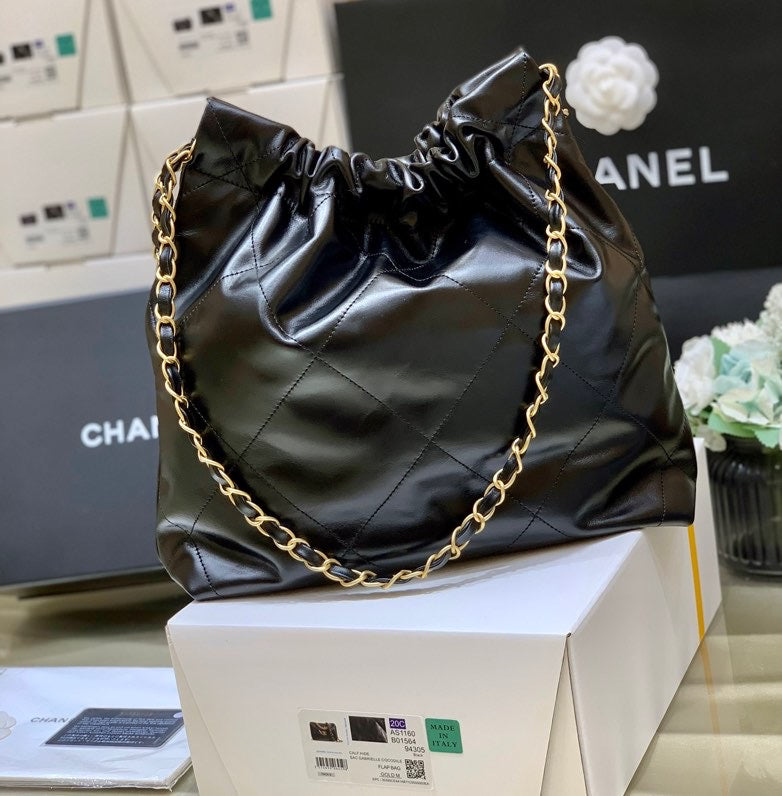 CHL -  22 Handbag Black For Women 14.4in/37LO AS3261 B08037 94305