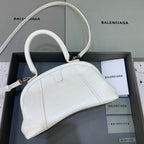 BLN-Ciaga Small Editor  Bag In White, For Women,  Bags 13in/33LO