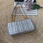 B-Berry - BB  Quilted Medium Lola Bag Monogram For Women, Bags 11in/28LO