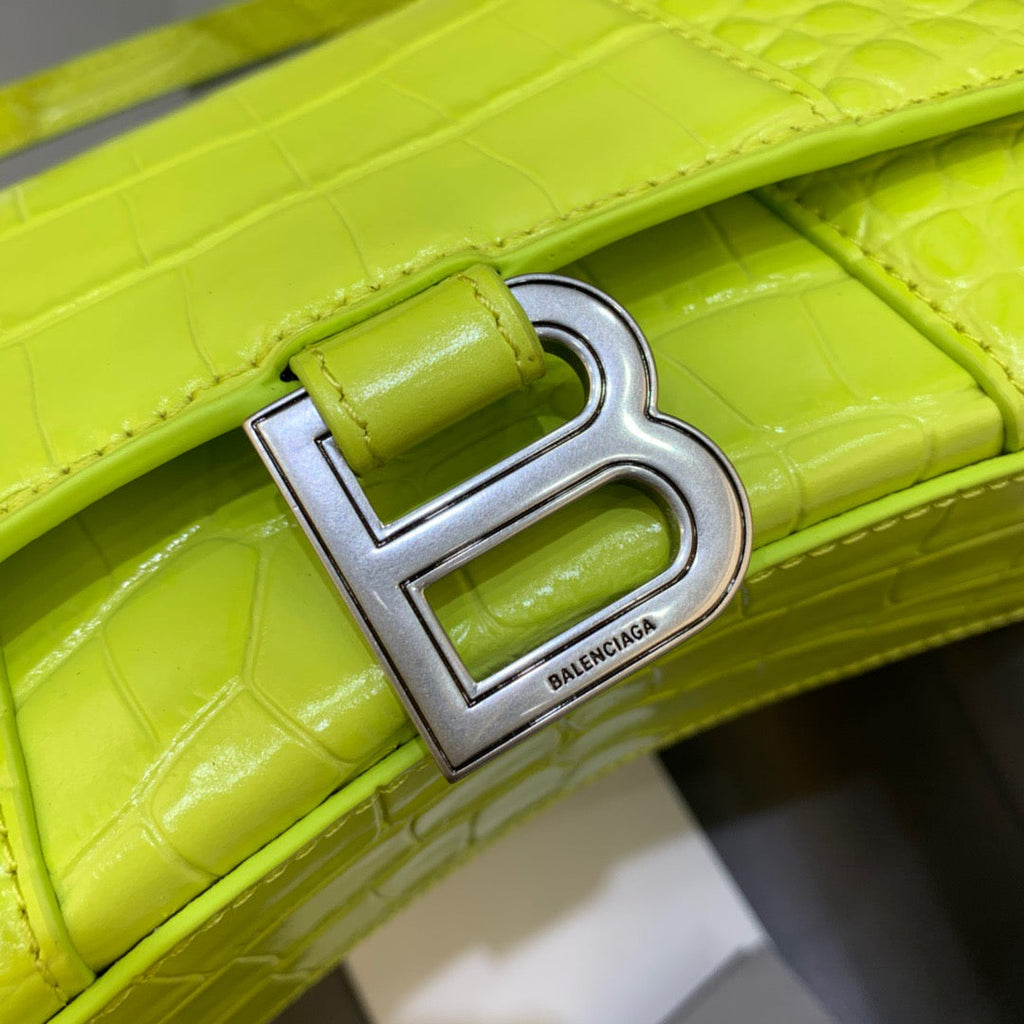 BLN-Ciaga Hourglass XS Handbag In Light Green, For Women,  Bags 7.4in/19LO