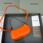 BLN-Ciaga Le Cagole Mini Bag With Chain In Orange, For Women,  Bags 8.2in/21LO
