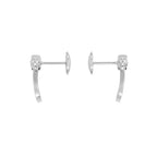 FORCE 10 FULL DIAMOND STUD EARRINGS MINI MODEL