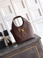 CC SS 2026 Small Shopping Bag Black Lambskin