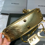 BLN-Ciaga Le Cagole XS Shoulder Bag In Gold, For Women,  Bags 13in/33LO