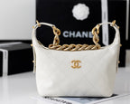 CHL - Medium Hobo Bag White For Women 11in/28LO