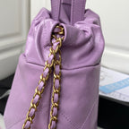 CHL -  Backpack Purple Shiny Large Bag For Women 51LO/20in