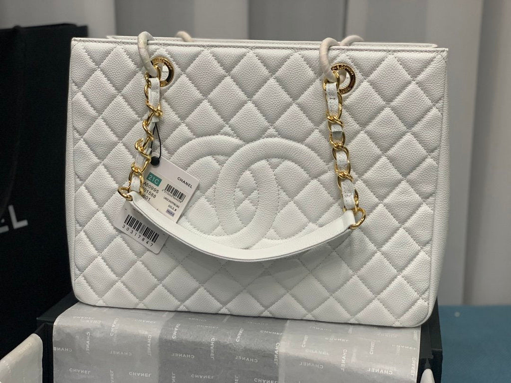 CHL - Tote Bag Spring Collection Gold Hardware White For Women 13in/33LO