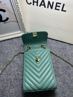 CHL -  Chevron Trendy CHL -  Phone Mint Bag For Women 18LO/7in