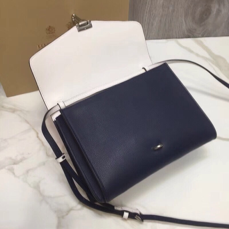 B-Berry - BB  Small Macken Colorblock Crossbody Black/White Bag For Women, Bags 9.5in/24LO