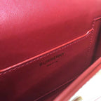 B-Berry - BB  Tb Chain Belt Bag Red For Women, Bags 6.6in/17LO