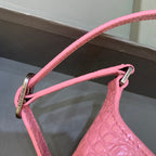 BLN-Ciaga XX Small Hobo Bag In Pink, For Women,  Bags 7.8in/20LO